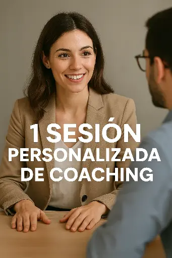 1 sesión personalizada de Coaching